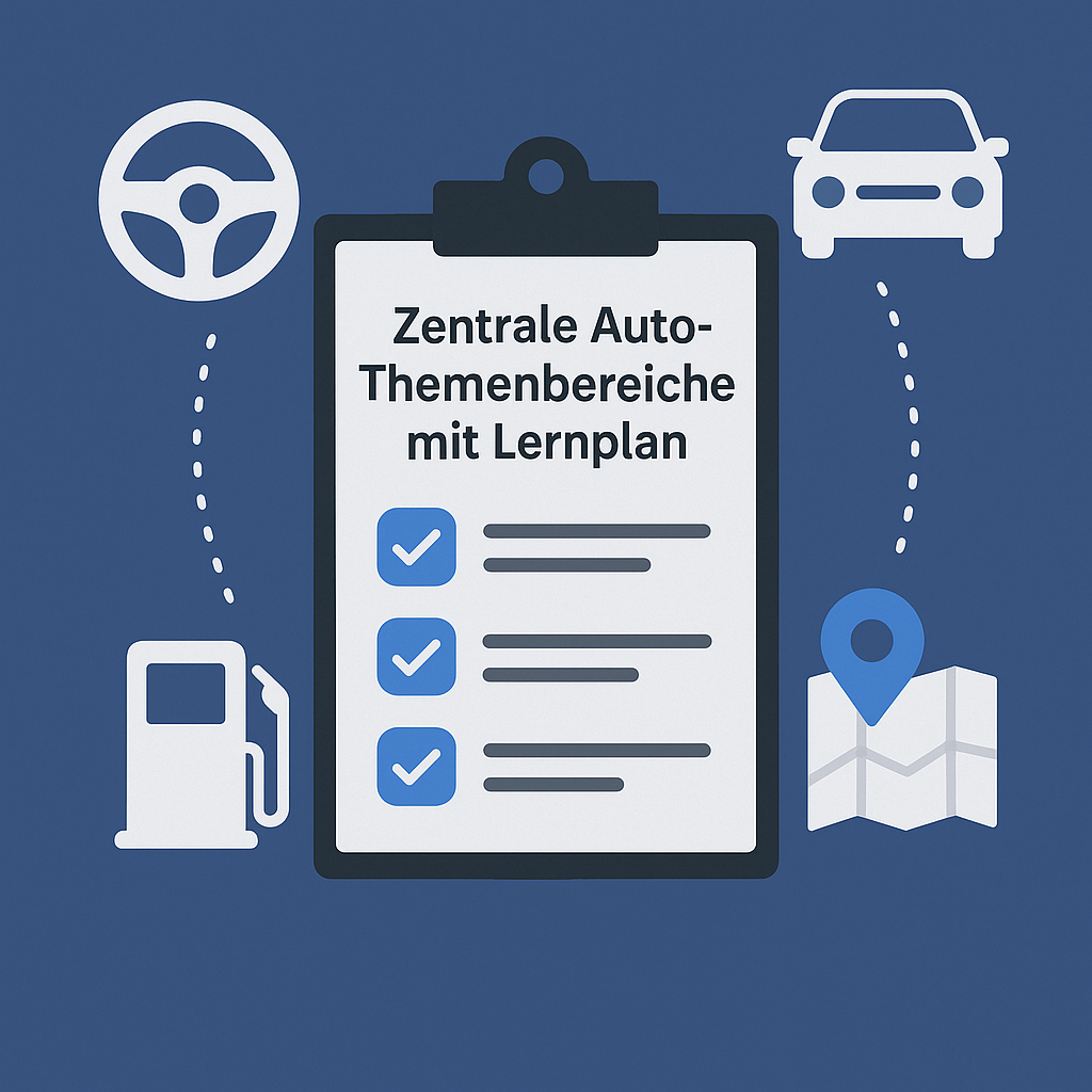 Zentrale Themenbereiche mit Lernplan